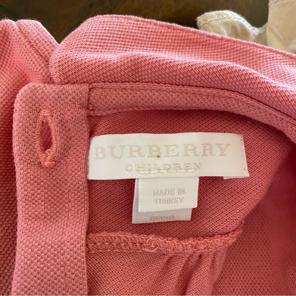 Burberry Classic Pink Blush Baby Dress - Picture 8 of 8